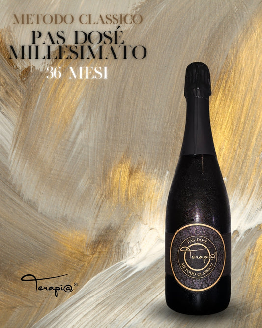 Terapi@ Metodo Classico Bianco Pas Dosé Millesimato - 3 o 6 bottiglie