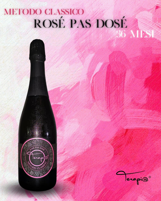 Terapi@ Metodo Classico Rosé Pas Dosé - 3 o 6 bottiglie